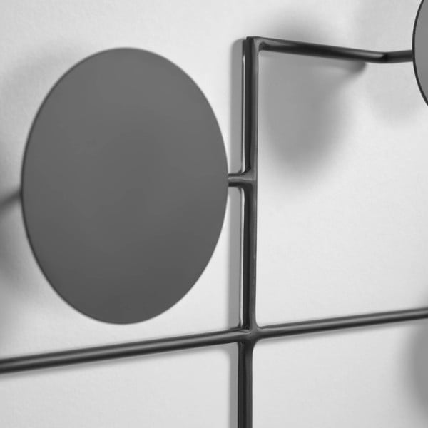 Must metallist seinakinnitus , 52 x 40 cm Vianela - Kave Home-image-1