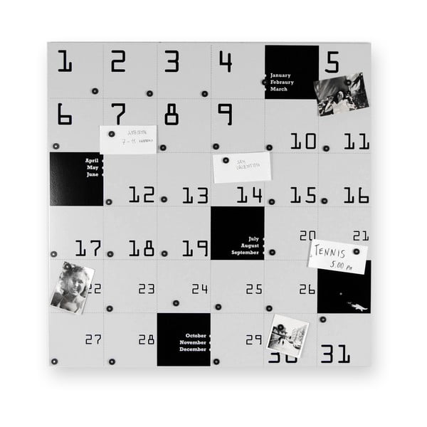 Magnetický kalendář Remember, 80x80 cm