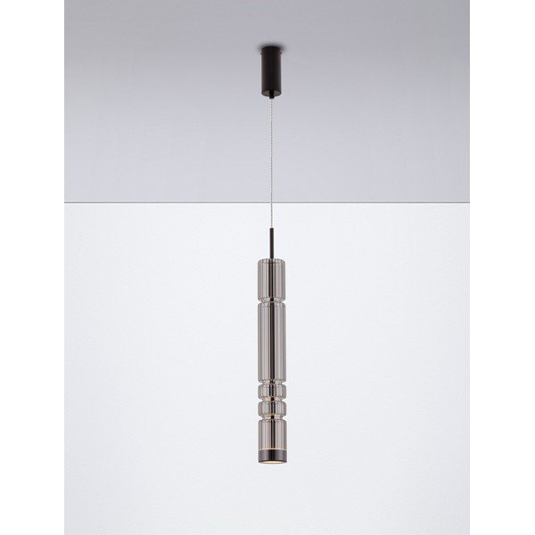 Hallist klaasist LED-rippvalgusti ø 8 cm Bento - Nova Luce-image-4