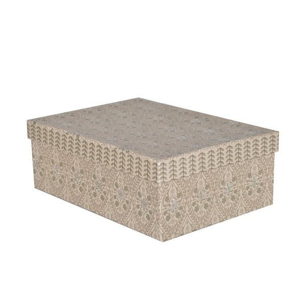 Krabice Pudelka 36x28 cm, šedá