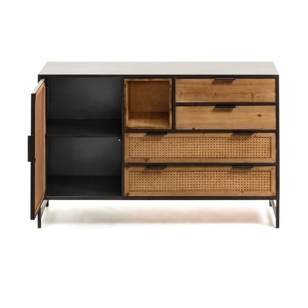 Must ja pruun kapp Kyoko - Kave Home-image-4