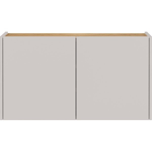 Kreemikas tammepuust seinakapp 93x52x29 cm Libbiano - Germania-image-2