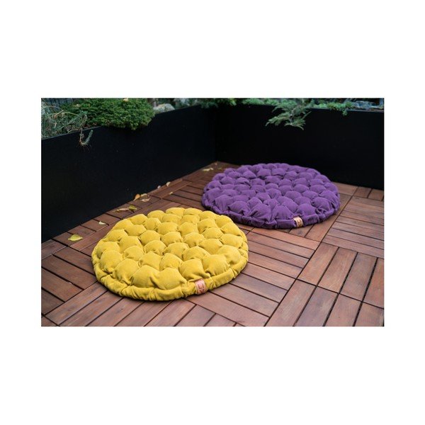 Tumepunane istmepadi massaažipallidega , Ø 75 cm Bloom - Linda Vrňáková-image-4