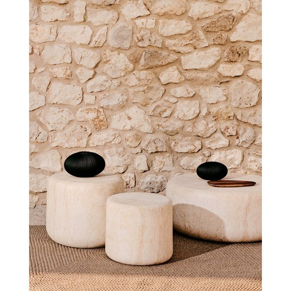 Betoonist ümmargune aialaud ø 60 cm Drasi - Kave Home-image-4