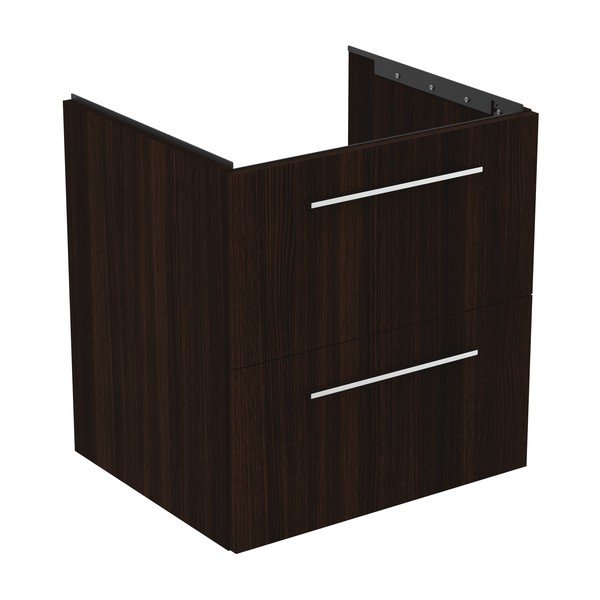 Tumepruun rippuv valamukapp 60x63 cm i.Life B - Ideal Standard-image-3