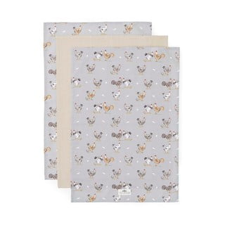 Puuvillased rätikud 3tk komplektis 45x65 cm Hen House - Cooksmart ®