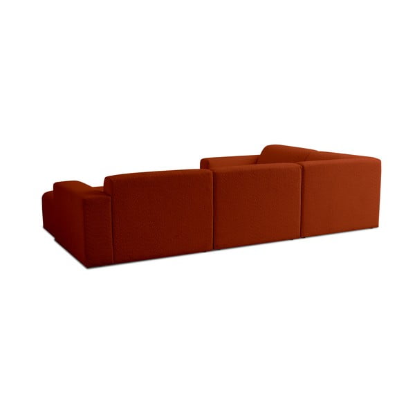 Tellisevärvi bukleekangast nurgadiivan (U-kujuline) Roxy - Scandic-image-2