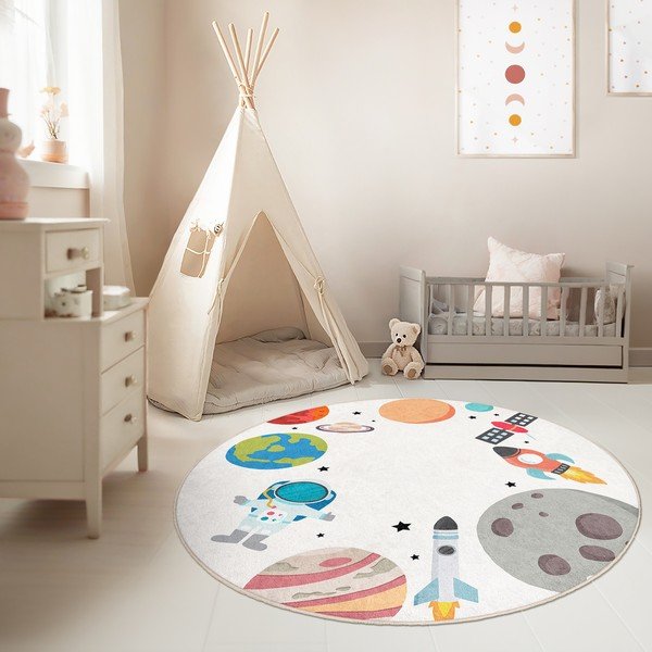Pestav laste mänguvaip ø120 cm Space Trip - Mila Home-image-2