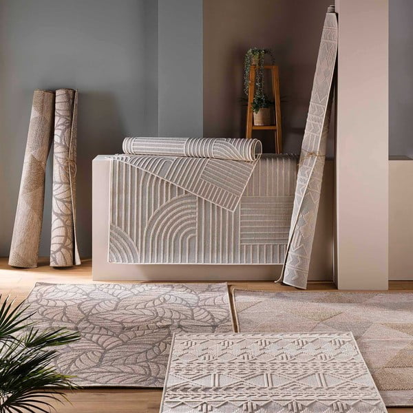 Beež vaip 160x230 cm Odilon - douceur d'intérieur-image-1