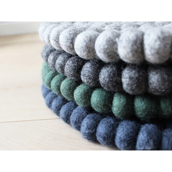 Tumesinine pallivillane beebipalli toolialust, ⌀ 30 cm - Wooldot-image-2