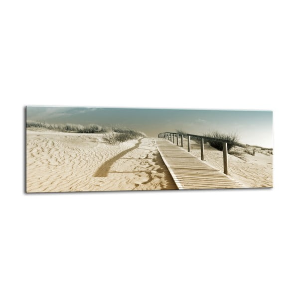 Obraz Styler Glasspik Harmony Dunes II, 50 x 125 cm