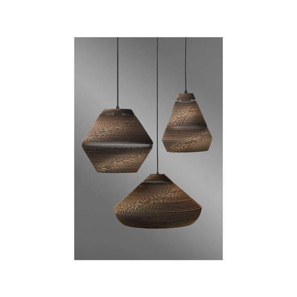 Pruun laevalgusti ø 48 cm Alk - Villa Collection-image-2