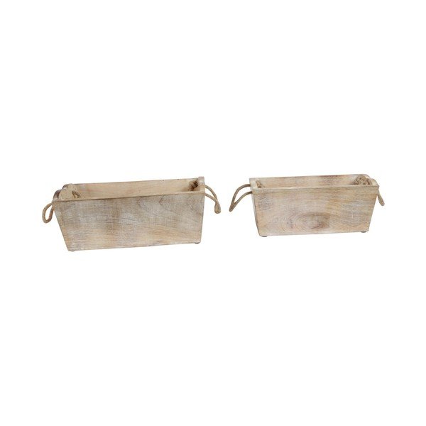 Sada 2 dekorativních boxů Côté Table Planter-image-2