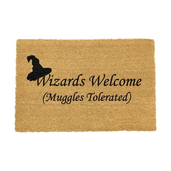 Looduslik kookosmatt , 40 x 60 cm Wizards Welcome - Artsy Doormats