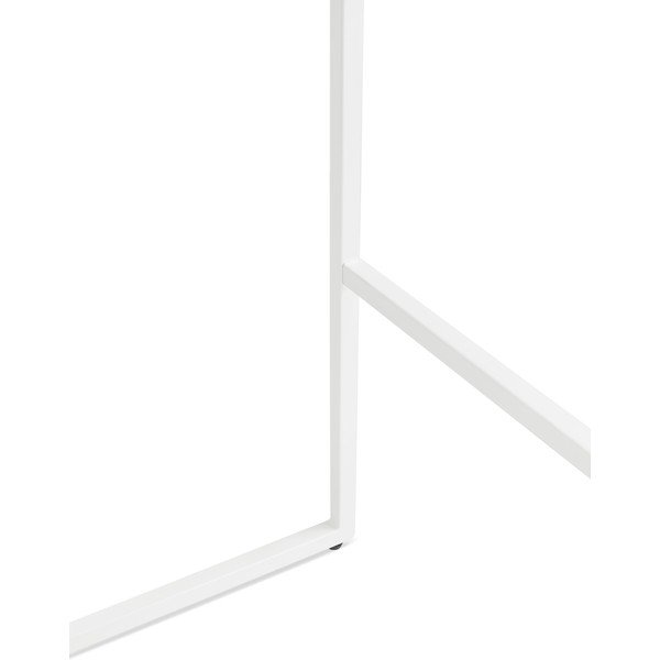 Must baarilaud valgete jalgadega , kõrgus 105 cm Tikafe - Kokoon-image-4