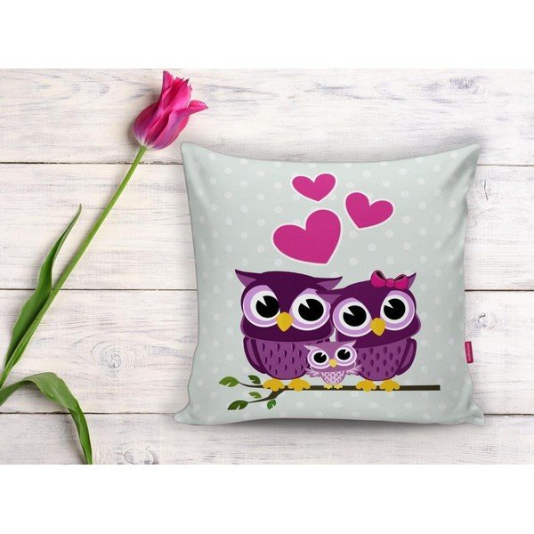 Laste padjakate 43x43 cm Owls – Mila Home-image-2