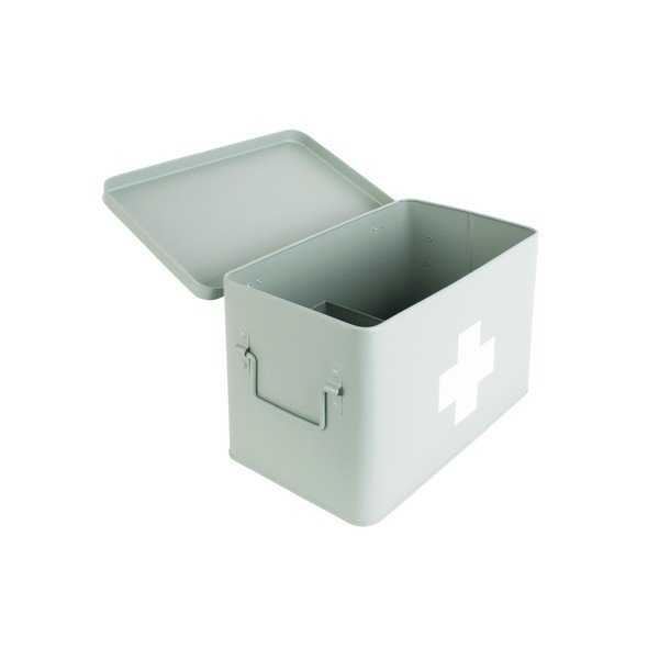 Mintsroheline metallist ravimikapp Meditsiin, laius 31,5 cm - PT LIVING-image-3