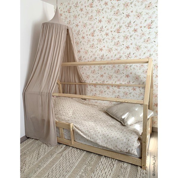 Laste tapeet 10 m x 50 cm Watercolour Flowers - Lilipinso-image-4