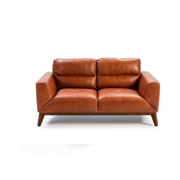 Nahast diivan , 159 cm Cognac - Ángel Cerdá