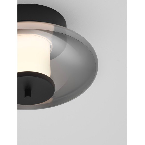 Mattmust klaasist LED-laevalgusti hämardatav Ballet - Nova Luce-image-2