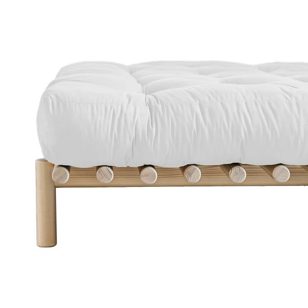 Kaheinimesevoodi männipuidust, võrega 160x200 cm Pace - Karup Design-image-3