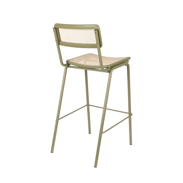 Roheline rotangist baaritooli 2 tk 106 cm komplektis Jort - Zuiver-image-4