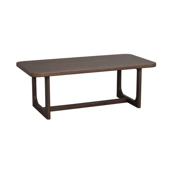 Kohvilaud tumeda naturaalse tammepuust pealispinnaga 50x103 cm Driscoll - Rowico