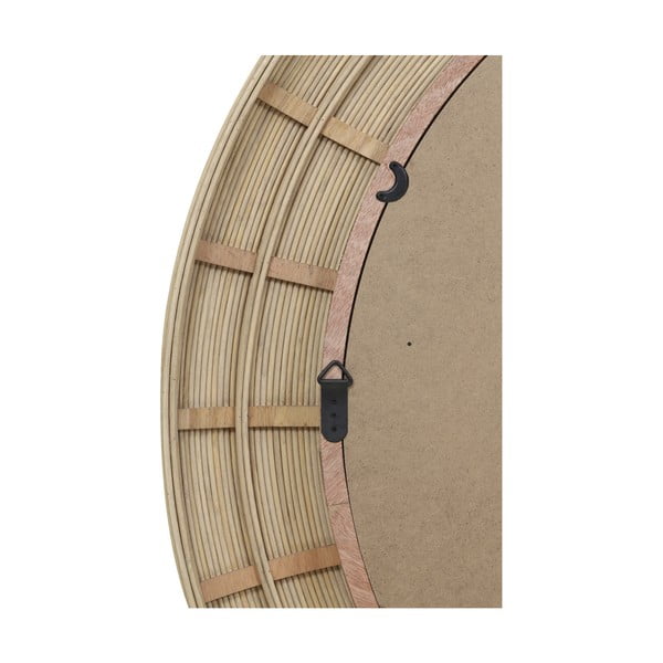 Rotangist raamiga seinapeegel ø 109,5 cm Piedre - Light & Living-image-4