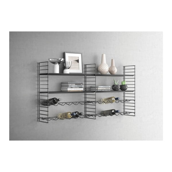 Pudelihoidjaga seinariiul Libro - Metaltex-image-2