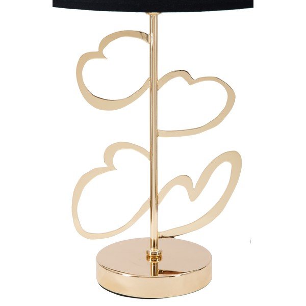 Must ja kuldne Glam Heart laualamp, kõrgus 61 cm Harts - Mauro Ferretti-image-4