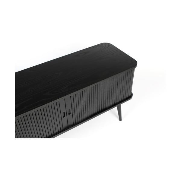 Musta värvi lükandustega kapp Barbier - Zuiver-image-2