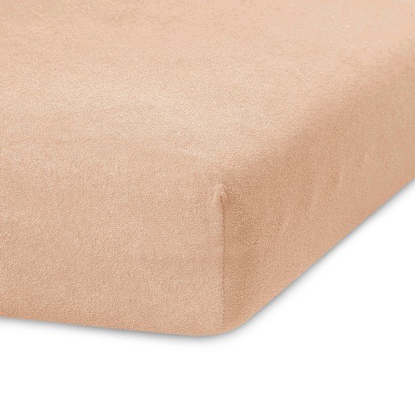 Helepruun kummiga froteelina 120x200 cm Ruby – AmeliaHome-image-1