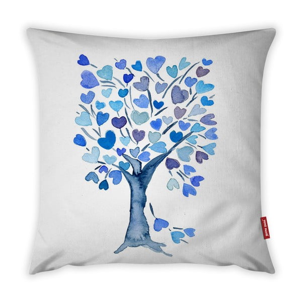 Padjapüür Love Tree Azul, 43 x 43 cm - Vitaus