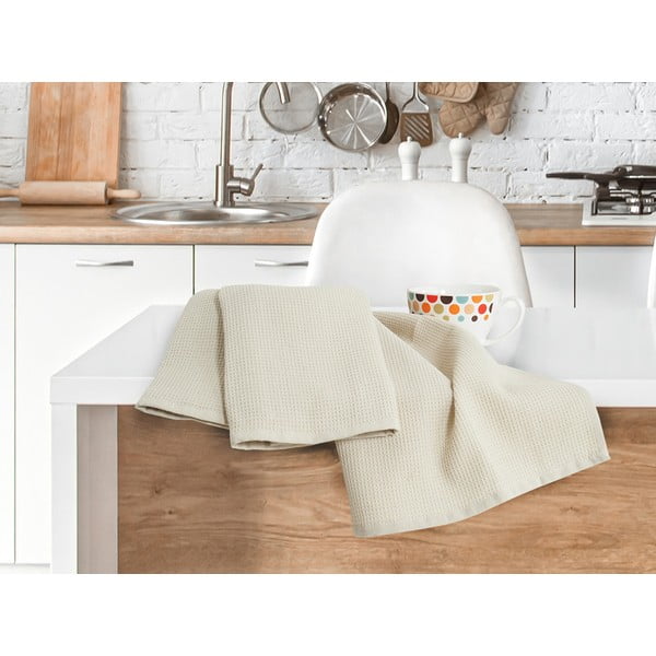 Puuvillased rätikud 3 tk 40x60 cm komplektis Wafle - B.E.S.-image-2