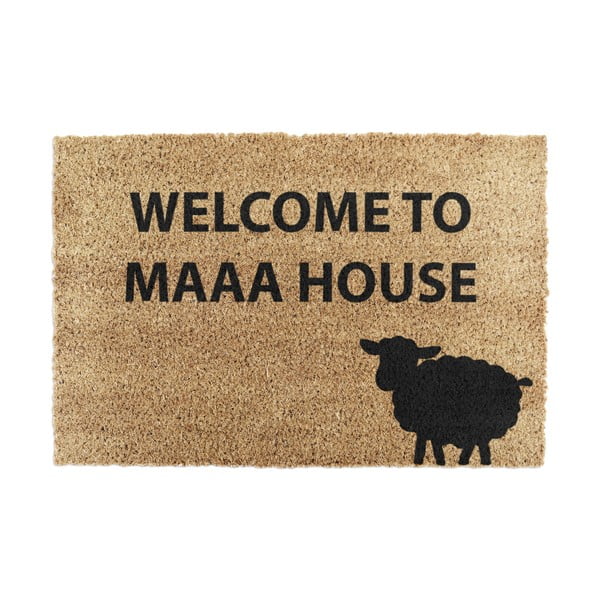 Kookoskiududest matt  40x60cm Welcome to Maaa House - Artsy Doormats