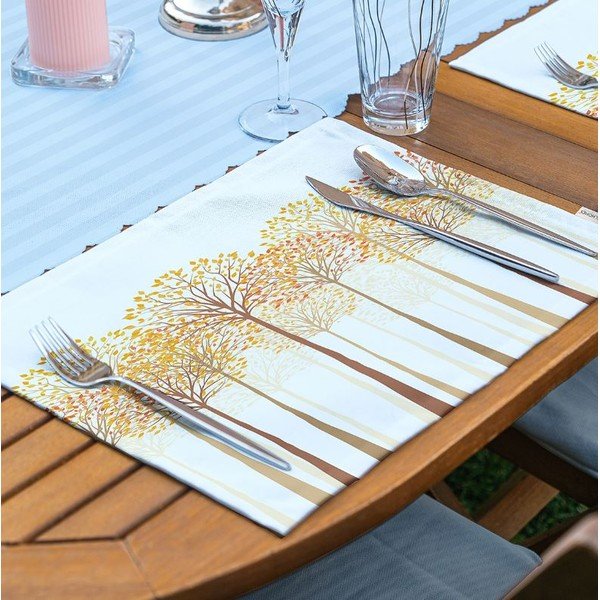 Riidest taldrikutäidis 45x35 cm - Mila Home-image-1