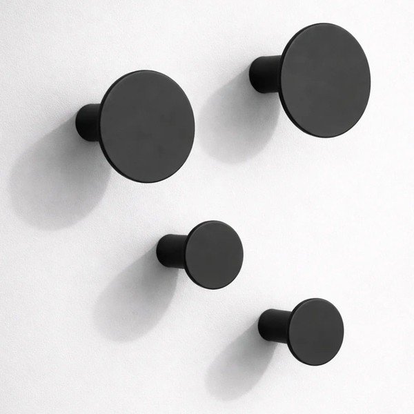 Mustad seinakonksud 4-osalise komplektiga Ponto - Blomus-image-1