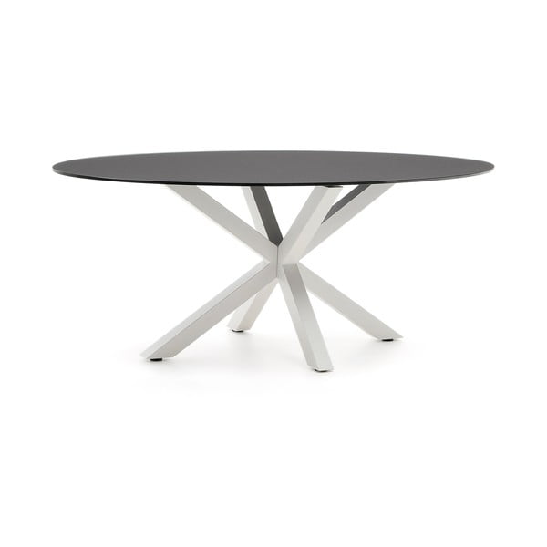 Söögilaud klaasist pealispinnaga 100x200 cm Argo - Kave Home