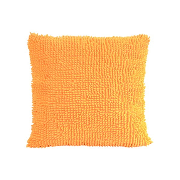 Střapatý polštář, oranžový