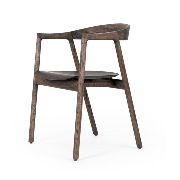 Pruun tammepuidust söögitool Muna - Gazzda