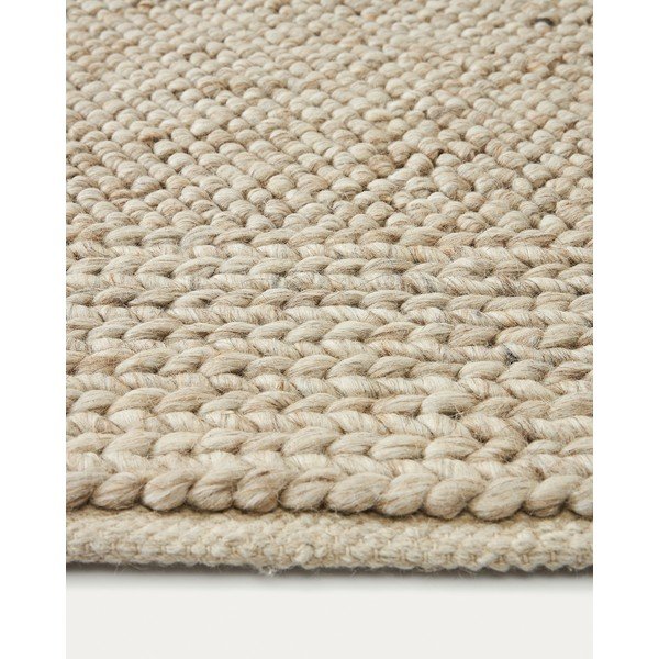 Kreem villane vaip 160x230 cm Minji - Kave Home-image-1