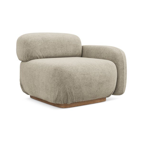 Beež buklee diivanimoodul (paremas nurgas) Ailani - Makamii-image-1