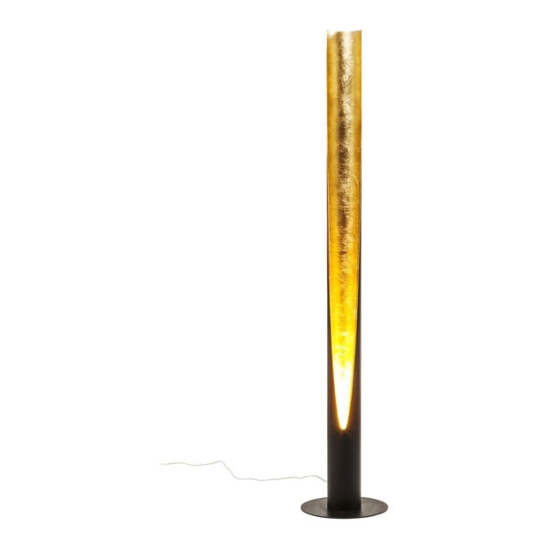 Černo-žlutá stojací lampa Kare Design Tube