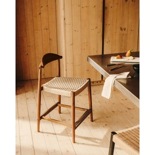 Pruun puidust aia baaritool Nina - Kave Home