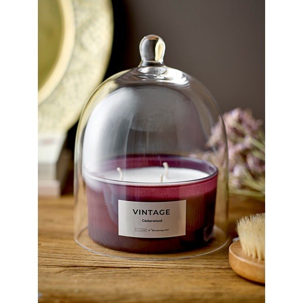 Lõhnaküünal, põlemisaeg 25 h Vintage Cedarwood - ILLUME x Bloomingville-image-1