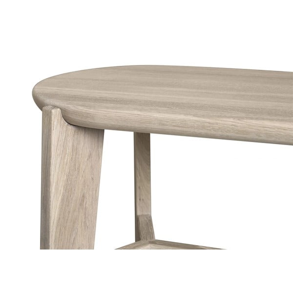 Naturaalset värvi tammepuidust jakkar Eli - Blomus-image-3