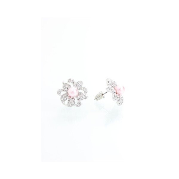 Náušnice s krystaly Swarovski Elements Laura Bruni Flower-image-1