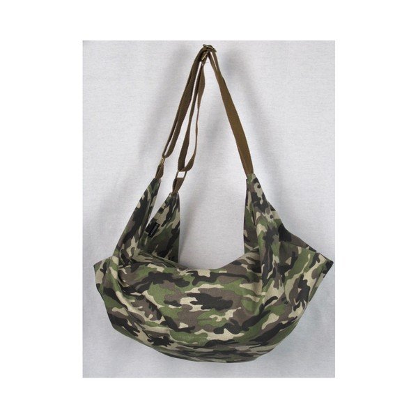 Khaki zelená plátěná taška Sorela Dina-image-2