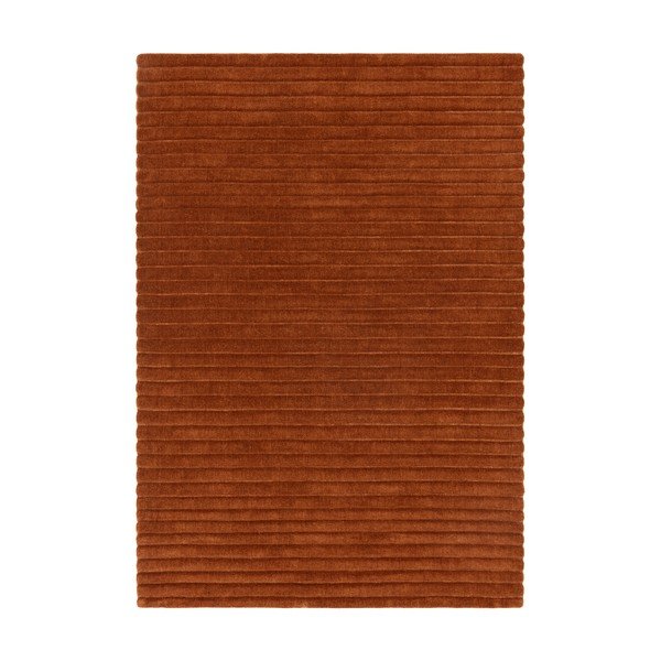 Käsitsi kootud villane vaip terrakota värvi 120x170 cm - Asiatic Carpets