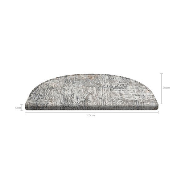 Hallid trepiastmed 16 tk komplektis 65x20 cm Horizon - Vitaus-image-4